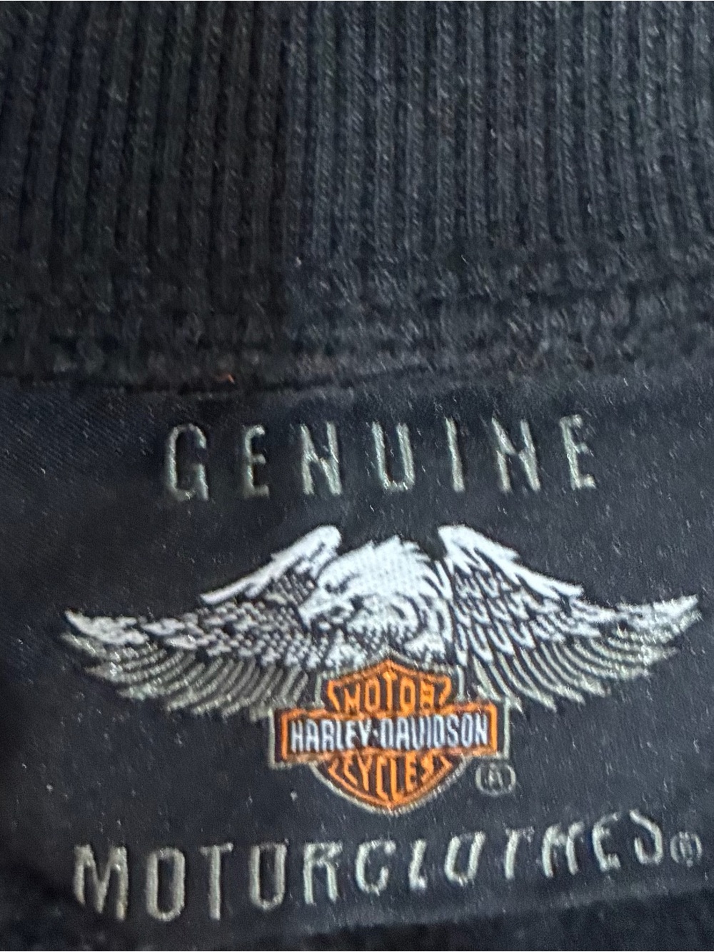 Harley-Davidson Women’s M Studded Cutout Wing Graphic Sweatshirt - Picture 5 of 10